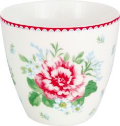 Greengate Latte cup Alivia white 