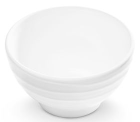 Gmundner Keramik Weiß geflammt, Müslischale Groß ø 14Cm 