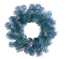 Gift Company Tinsel Kranz D30cm blau 