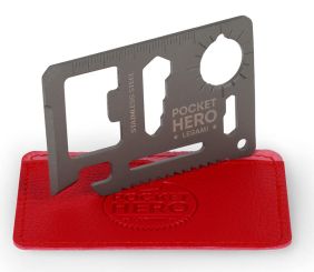 Legami 11-in-1 Multi-Tool im Kreditkartenformat SOS Pocket Hero 