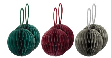 Remember Baumschmuck 6er-Set Kugel 