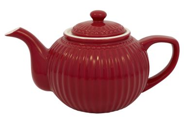 Greengate Teekanne Alice claret red 