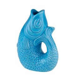 Gift Company Monsieur Carafon Fisch Vase XS lagoon 0 2 Liter 