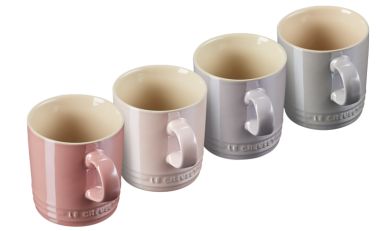 Le Creuset Becher 350 ml 4er Set Metallics Rosé Poterie 