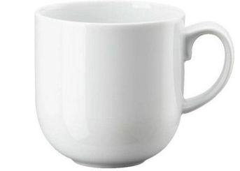 Rosenthal Casina Weiss Becher mit Henkel 