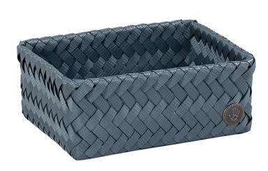 Handed By Basket rechteckig Fit Small steel blue 