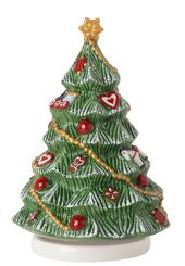 Villeroy & Boch Weihnachtsbaum Drehend 11x11x16 cm Nostalgic Melody 