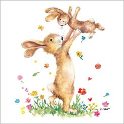 Paperproducts Design Servietten 33x33 cm Hey Easter 