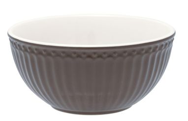 Greengate Müslischale Alice dark chocolate 