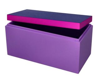 Gift Company Neo Box M (13x13x26cm) 3 farbig dunkelblau/neon lila/lila 