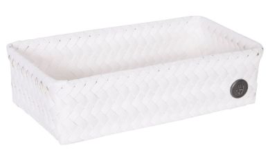 Handed By Basket rechteckig Fit Double Tiny white 
