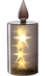 Leonardo LED Kerze 21 grau SILENZIO 