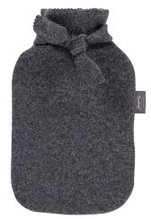 Fashy Wärmflasche mit Bezug anthrazit 2,0 l 