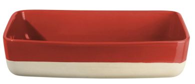 ASA Selection Auflaufform Rechteckig, Rot Grande, L. 285mm, B. 200mm, H. 60mm 