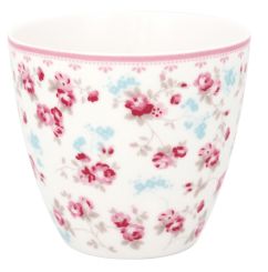 Greengate Latte Becher Elsy white 