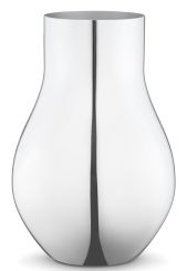 Georg Jensen Vase Mittel Cafu Edelstahl Ø20,5, H30 cm 