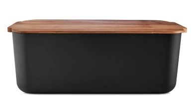 Eva Solo Brotkasten 42x19x15,5 cm black 