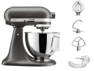 KitchenAid Küchenmaschine 4,3 L mit kippbarem Motorkopf Schiefer 5KSM95PSESZ 