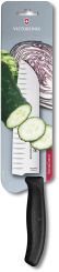 Victorinox Santokumesser Kullen Fibrox schwarz 17 cm Blister 