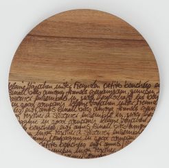 Räder Häppchenweise Brettchen D.20cm H.1,5cm 