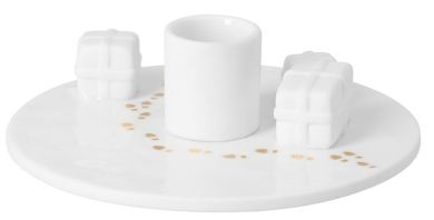 Räder Kerzenhalter Santas Werkstatt D.11,5cm H.3,4cm 