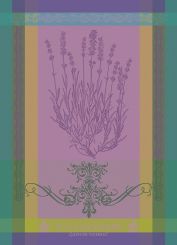 Garnier-Thiebaut Geschirrtuch Lavande Mauve 56 x77 cm 