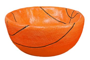 Donkey Schüssel Icons of Sport Basketball Orange ca. 27 x 27 x 13 cm 