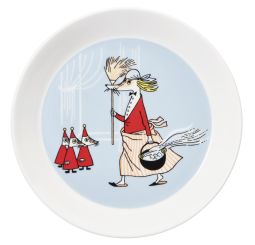 Arabia Moomin Teller 19cm Fillyjonk grey 