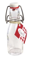 Einkochwelt Bügelflasche rund 100 ml kpl. mit montiertem Bügelverschluss 