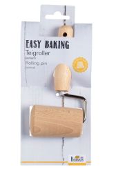 Birkmann Teigroller Konisch Easy Baking 7 cm Holz 