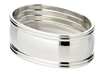 Edzard Serviettenring Faden 4er Satz L 6 cm 