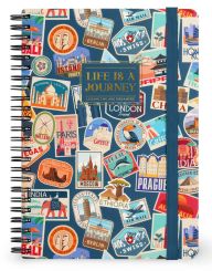 Legami Heft mit Spiralbindung Large liniert Travel 