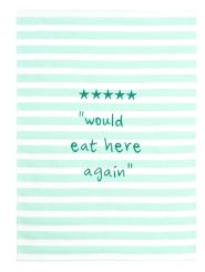 ASA Selection Geschirrtuch, Would Eat Here Again Textil, L. 700mm, B. 500mm, H. 2mm 