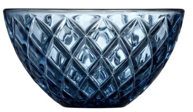Lyngby Glas 4er-Set Schale 12 cm Sorrento Blau 