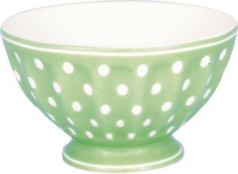 Greengate Müslischale medium Dotty pale green 
