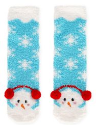 Legami Rutschfeste Socken It'S A Match! Snowman (Small - Gr. 26-34) 97% Polyester, 3% Spandex 