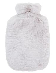 Fashy Wärmflasche mit Flauschbezug alabaster 2,0 l 