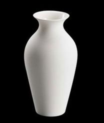 Dibbern Fine Bone China Weiss Vase Verona 14 cm Bisquit 