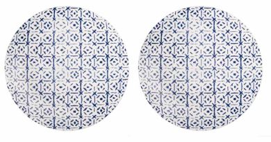 ASA Selection Marokko Essteller 2er Set Indigo Ø 25,5 cm 