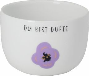 Räder Geburtstagslicht Du bist dufte D:7cm H:4,9cm 