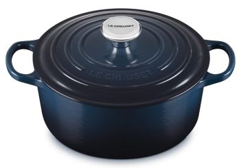 Le Creuset Bräter rund Signature 24 cm Nuit 