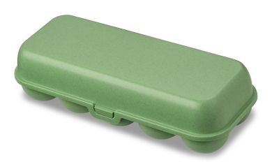 Koziol Eierbox Eggs To Go nature leaf green 