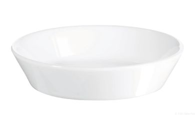 ASA Selection 250°C plus Poletto Aperitif Teller rund Ø 8,5 cm H 2,3 cm weiss glänzend 