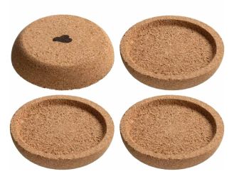 Leonardo Set/4 Korkuntersetzer 6 GOCCE 