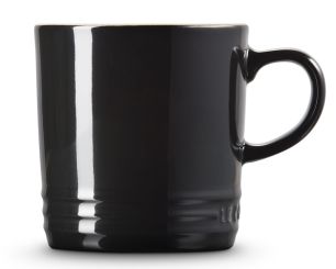Le Creuset Becher 350 ml Schwarz Glänzend Poterie 
