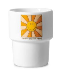 Donkey Becher Smiley Positive Mind Sonne 