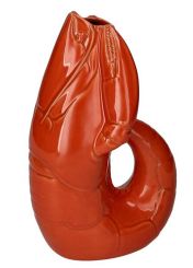 Gift Company Madame Crevette Hummer Vase L orangerot 