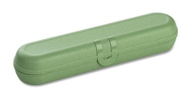 Koziol Besteck Etui Klikk Etui nature leaf green 