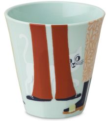 Koziol Becher 300ml Nora Cup M Purrs Content sage 