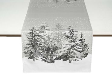 Pichler Tischdecke 130x170 cm Foret grey 100% CO 